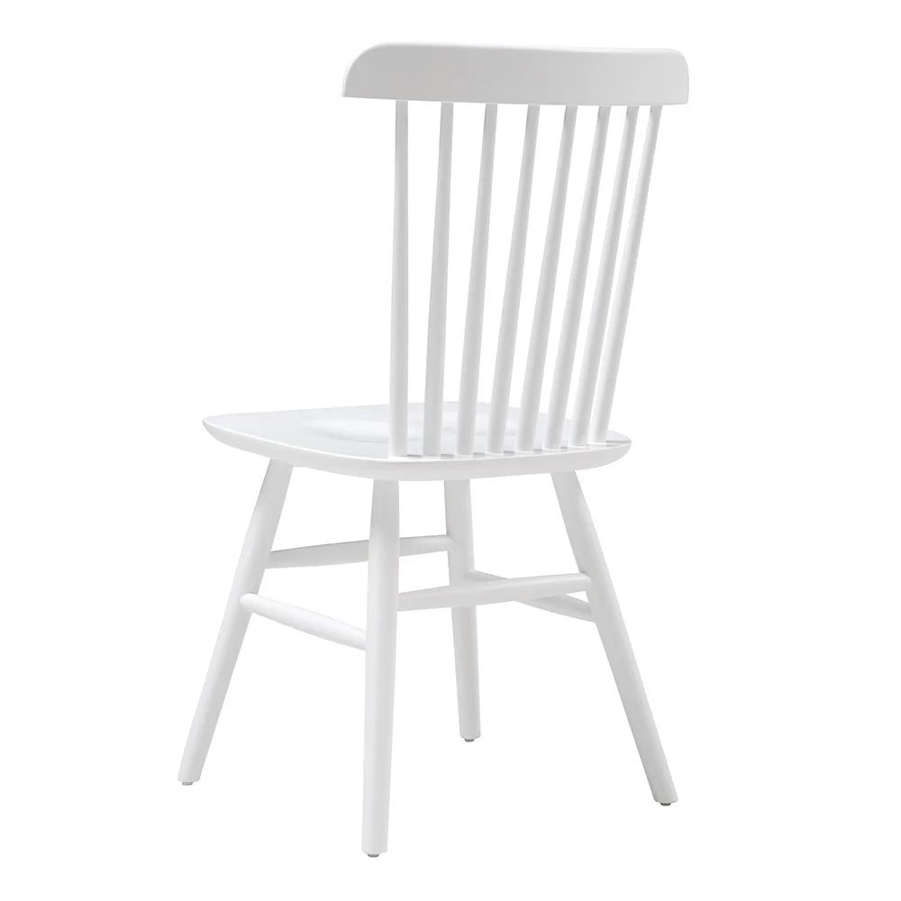 SPINDLEBACK
Pure White Chair set of 2 Quality Furniture Clearance Ltd