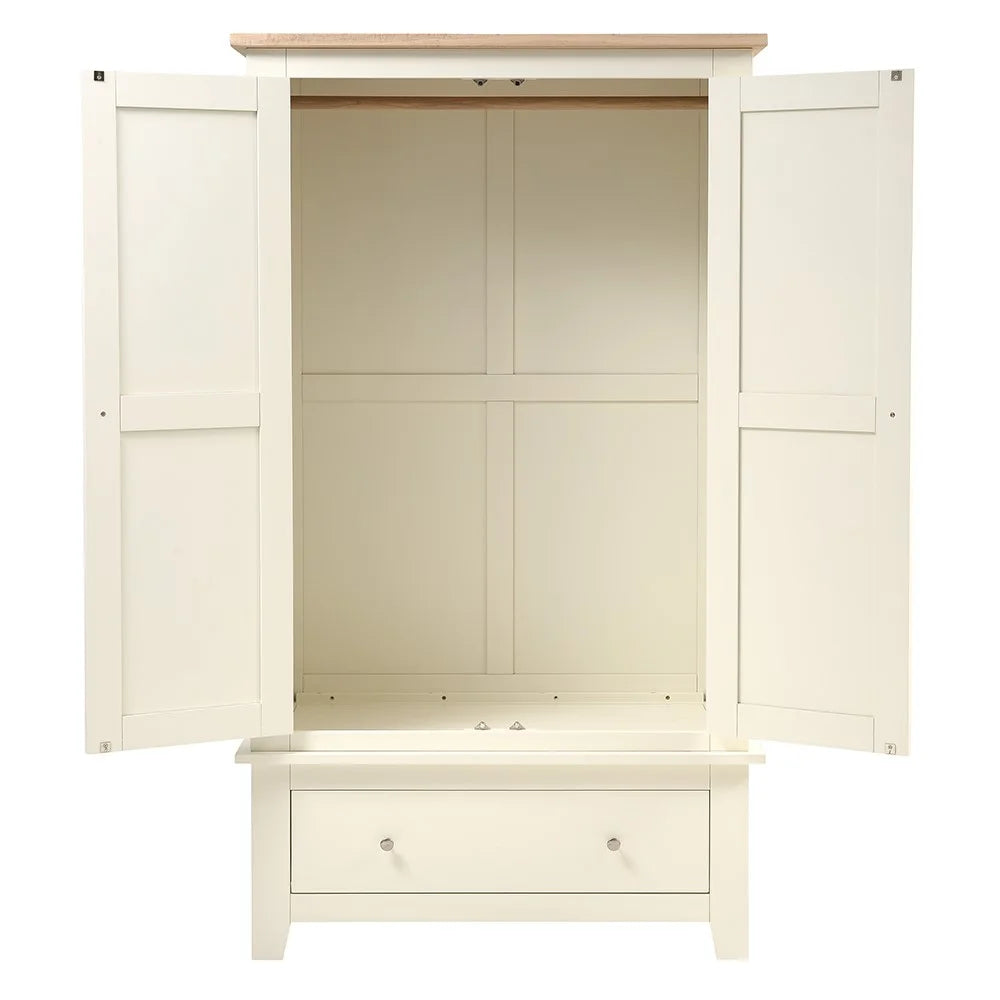 CHESTER CLASSIC CREAM
Double Wardrobe Quality Furniture Clearance Ltd