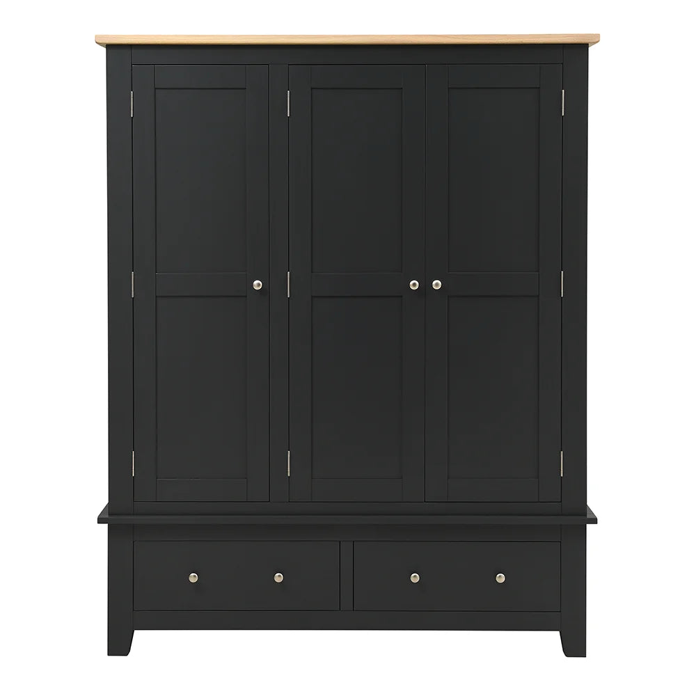 CHESTER CHARCOAL
Triple Wardrobe Quality Furniture Clearance Ltd