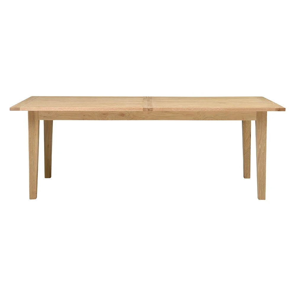INGLESHAM WHITEWASH OAK
8-12 Seater Extending Dining Table Quality Furniture Clearance Ltd