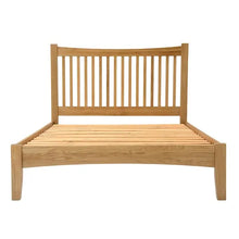 Load image into Gallery viewer, APPLEBY LIGHT OAK
4ft 6&quot; Double Bed Quality Furniture Clearance Ltd
