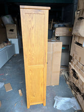 Load image into Gallery viewer, Oakland Rustic Oak Tall Shoe Cupboard Quality Furniture Clearance Ltd
