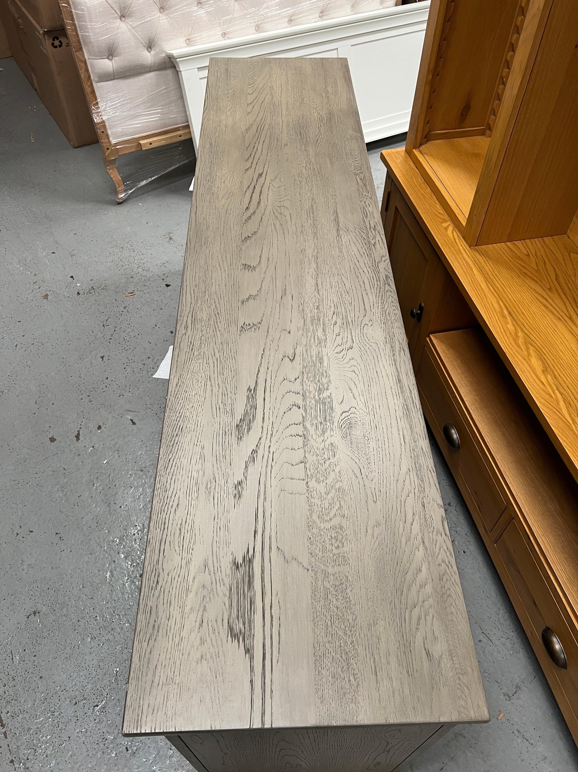 NOTGROVE WEATHERED OAK
NEW 4 Door Sideboard Quality Furniture Clearance Ltd