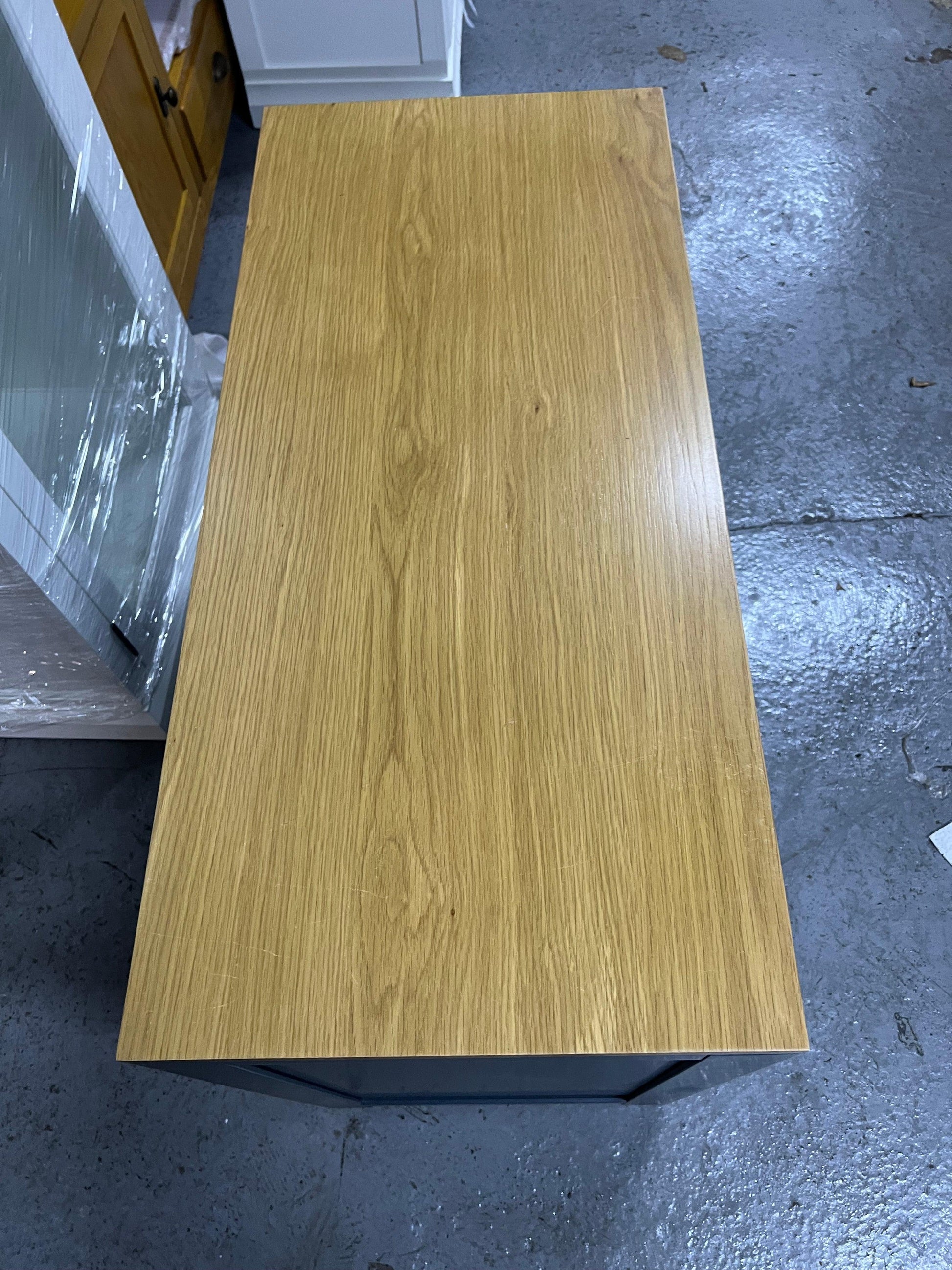 Chalford Inky Blue Cupboard Quality Furniture Clearance Ltd