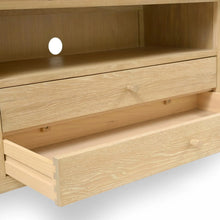 Load image into Gallery viewer, BERKELEY NORDIC OAK
Extra Large TV Unit 75&quot; Quality Furniture Clearance Ltd

