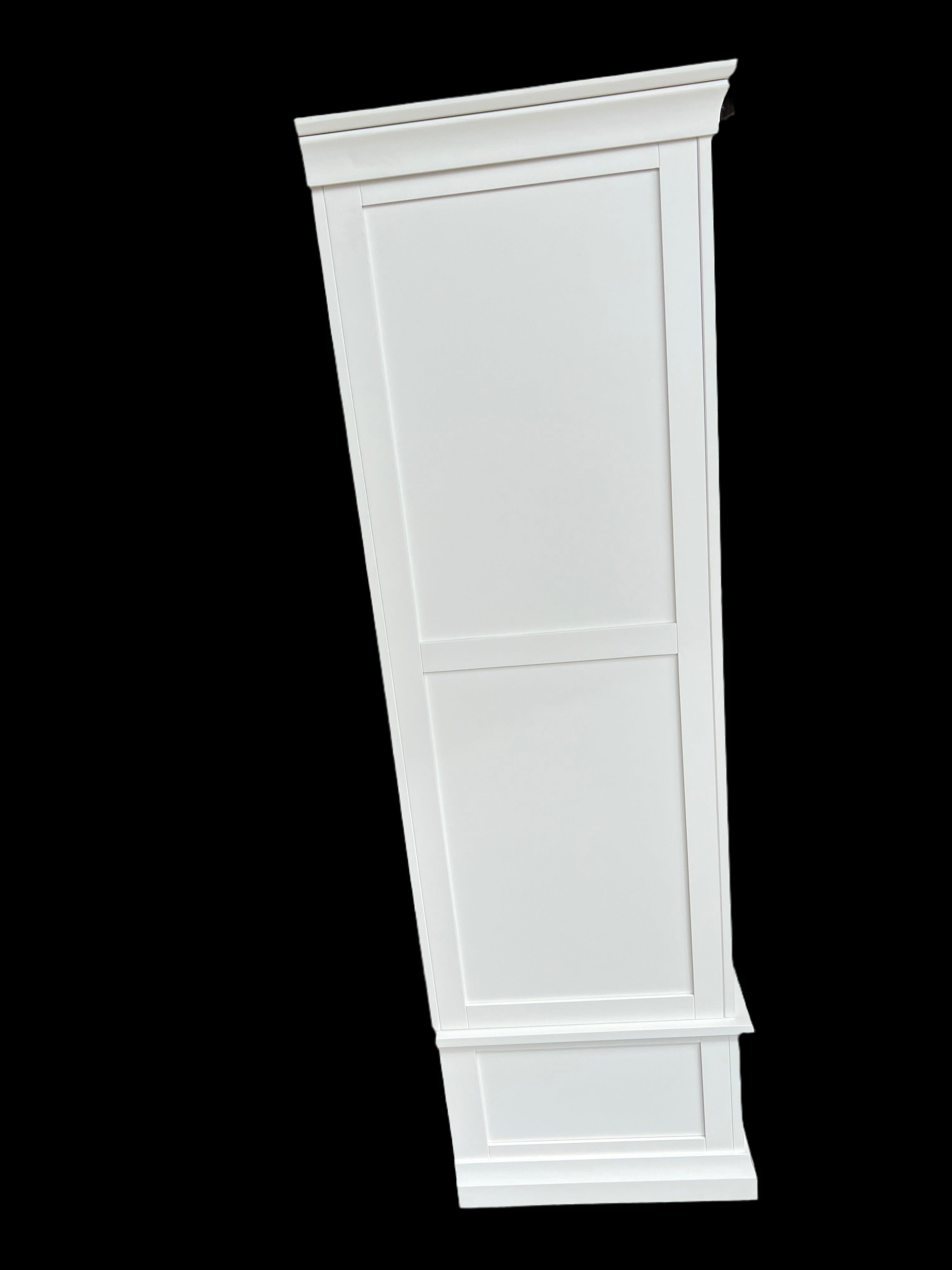 Chantilly warm white double wardrobe. furniture delivered