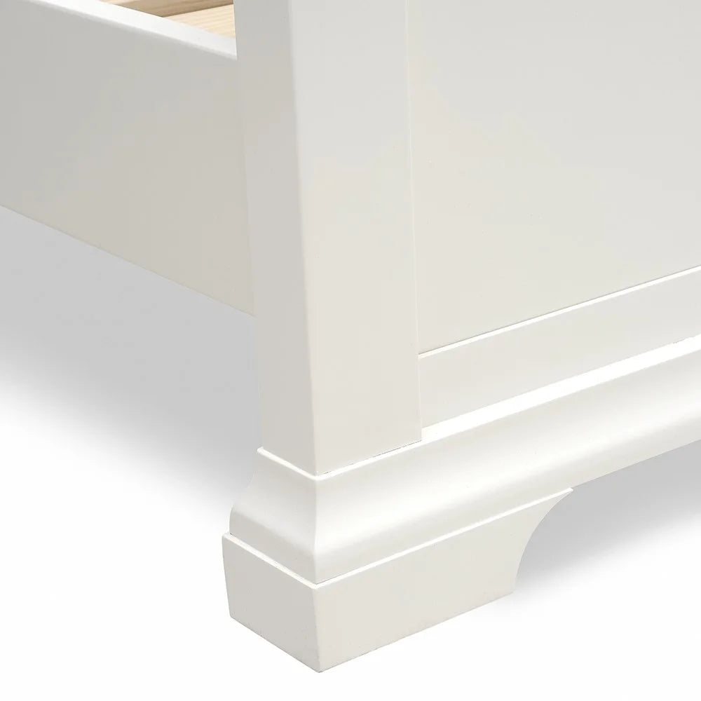 CHANTILLY WARM WHITE
3ft Single Bed Quality Furniture Clearance Ltd