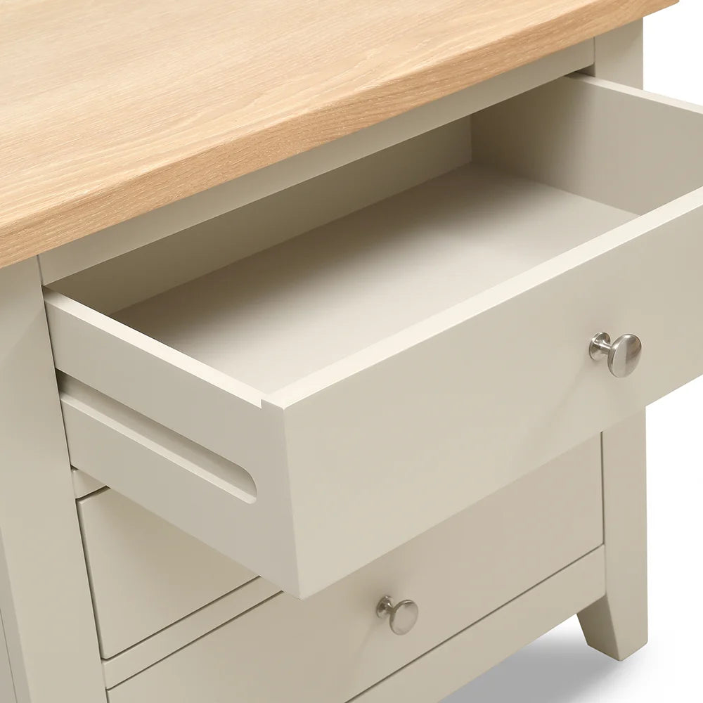 CHESTER LIMESTONE Jumbo Bedside Table Quality Furniture Clearance Ltd
