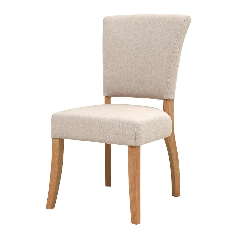 BLUEBELL
Upholstered Dining Chair - Stone - set of two Quality Furniture Clearance Ltd