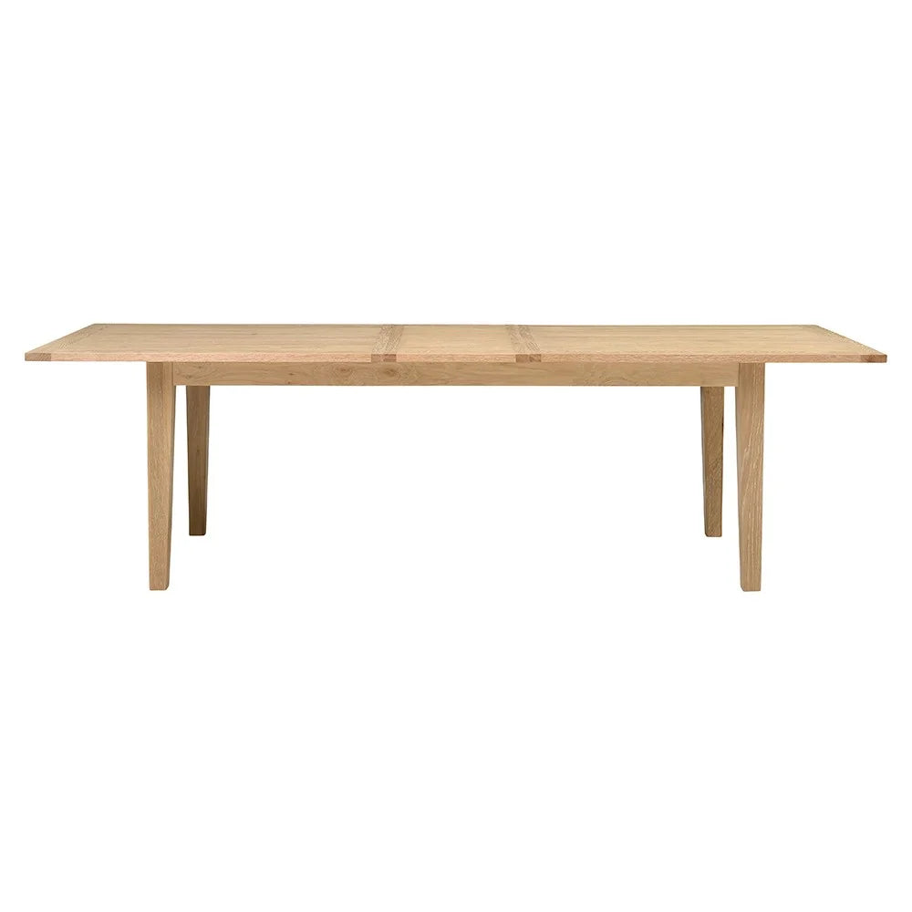 INGLESHAM WHITEWASH OAK
8-12 Seater Extending Dining Table Quality Furniture Clearance Ltd