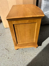 Load image into Gallery viewer, WINCHCOMBE OILED OAK
3 Drawer Wide Bedside Quality Furniture Clearance Ltd
