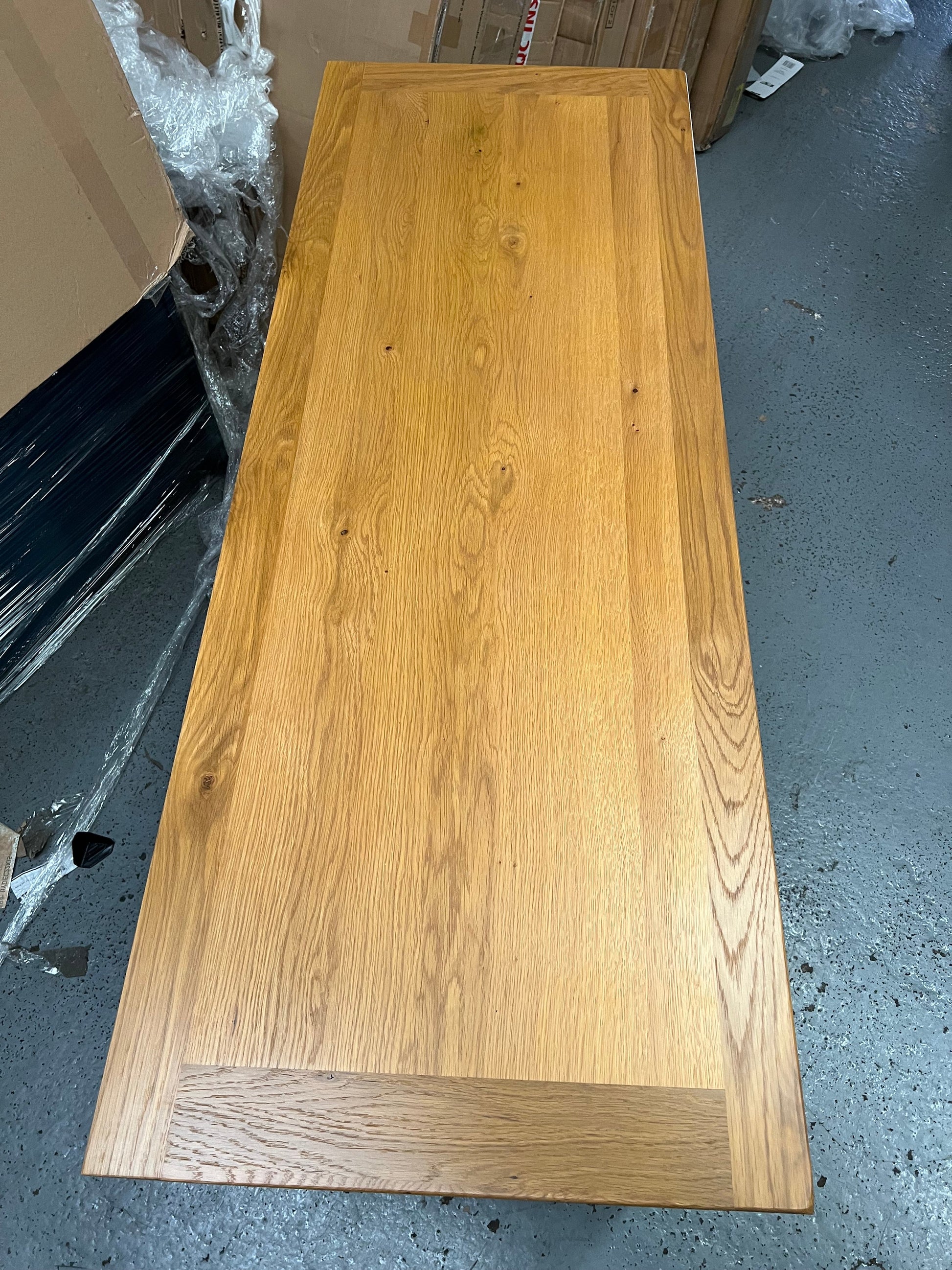 OAKLAND RUSTIC OAK Computer Desk Quality Furniture Clearance Ltd