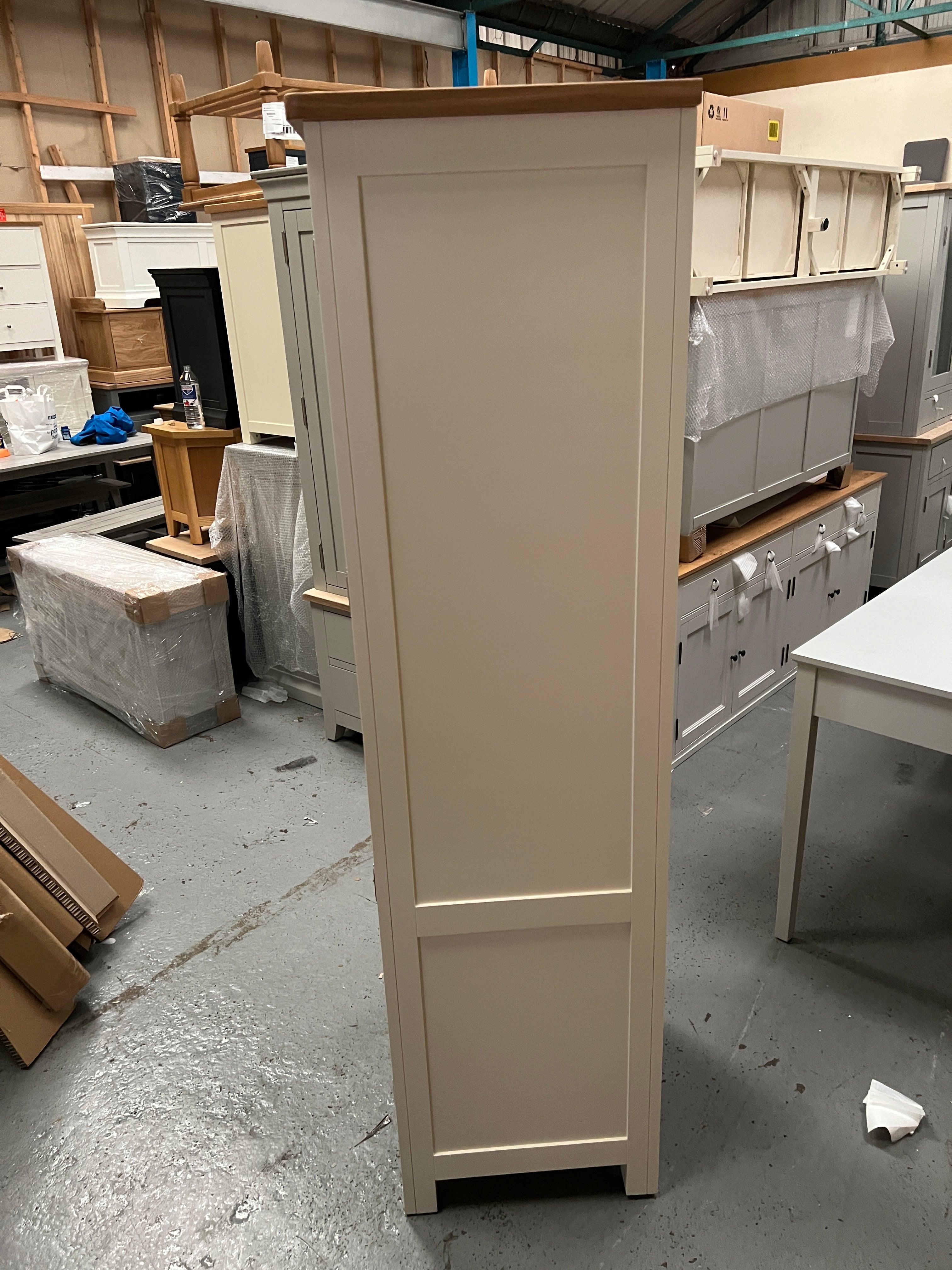 Sussex cotswold cream narrow larder Quality Furniture Clearance Ltd