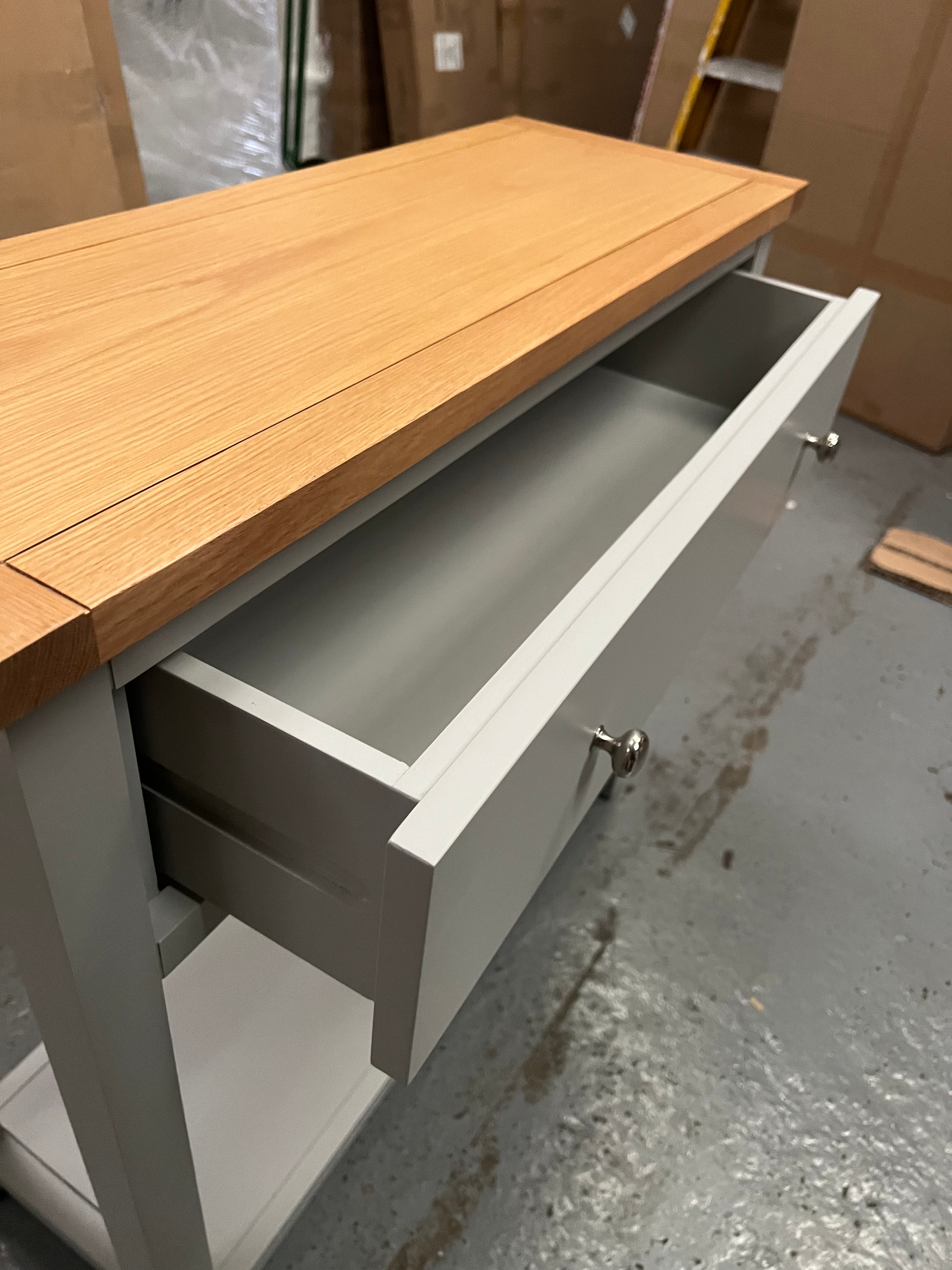 PEBBLE GREY
Console Table Quality Furniture Clearance Ltd