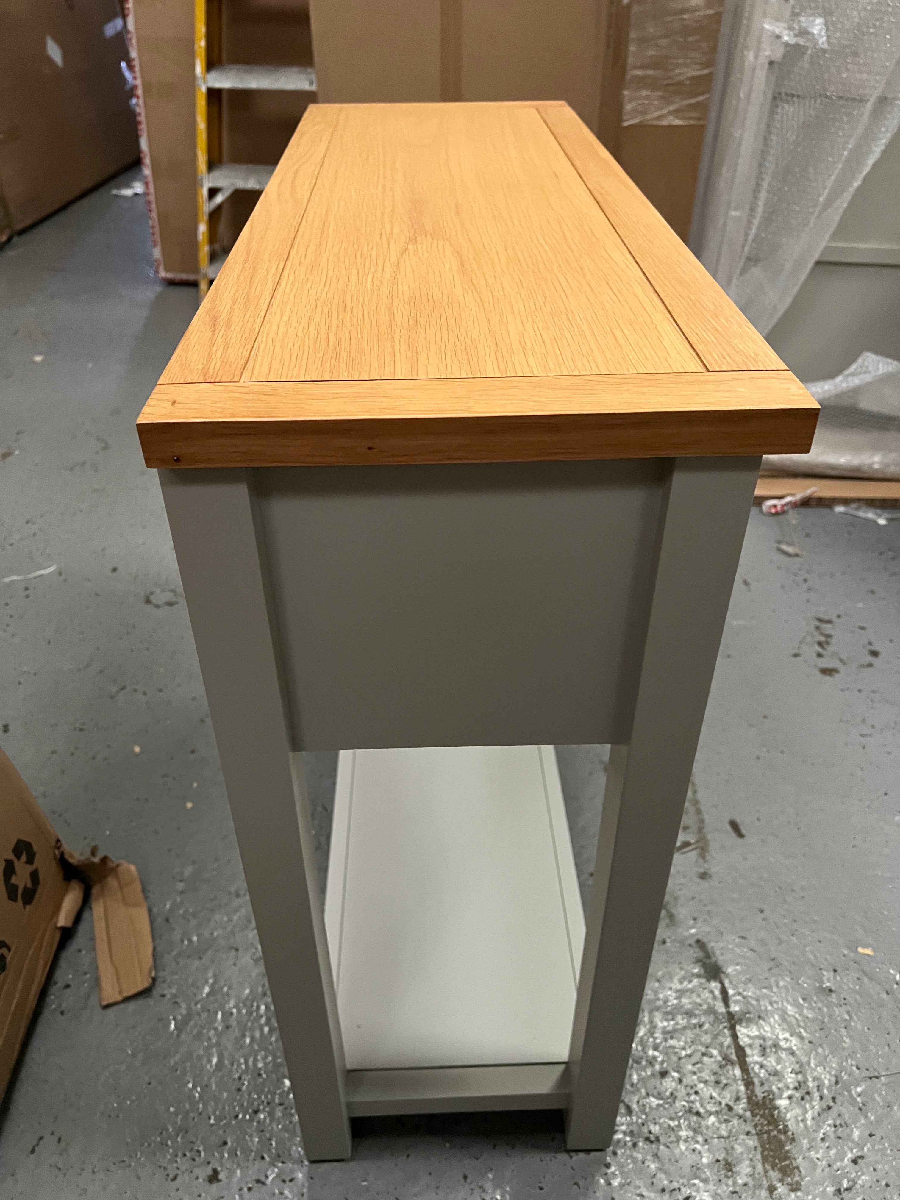 PEBBLE GREY
Console Table Quality Furniture Clearance Ltd