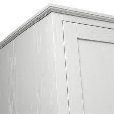 CHARLBURY MINERAL GREY Double Wardrobe Quality Furniture Clearance Ltd