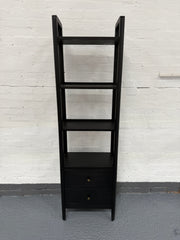 BERKELEY BLACK OAK
Slim Open Bookcase Quality Furniture Clearance Ltd