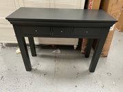 Dusky Black Console Desk furniture delivered