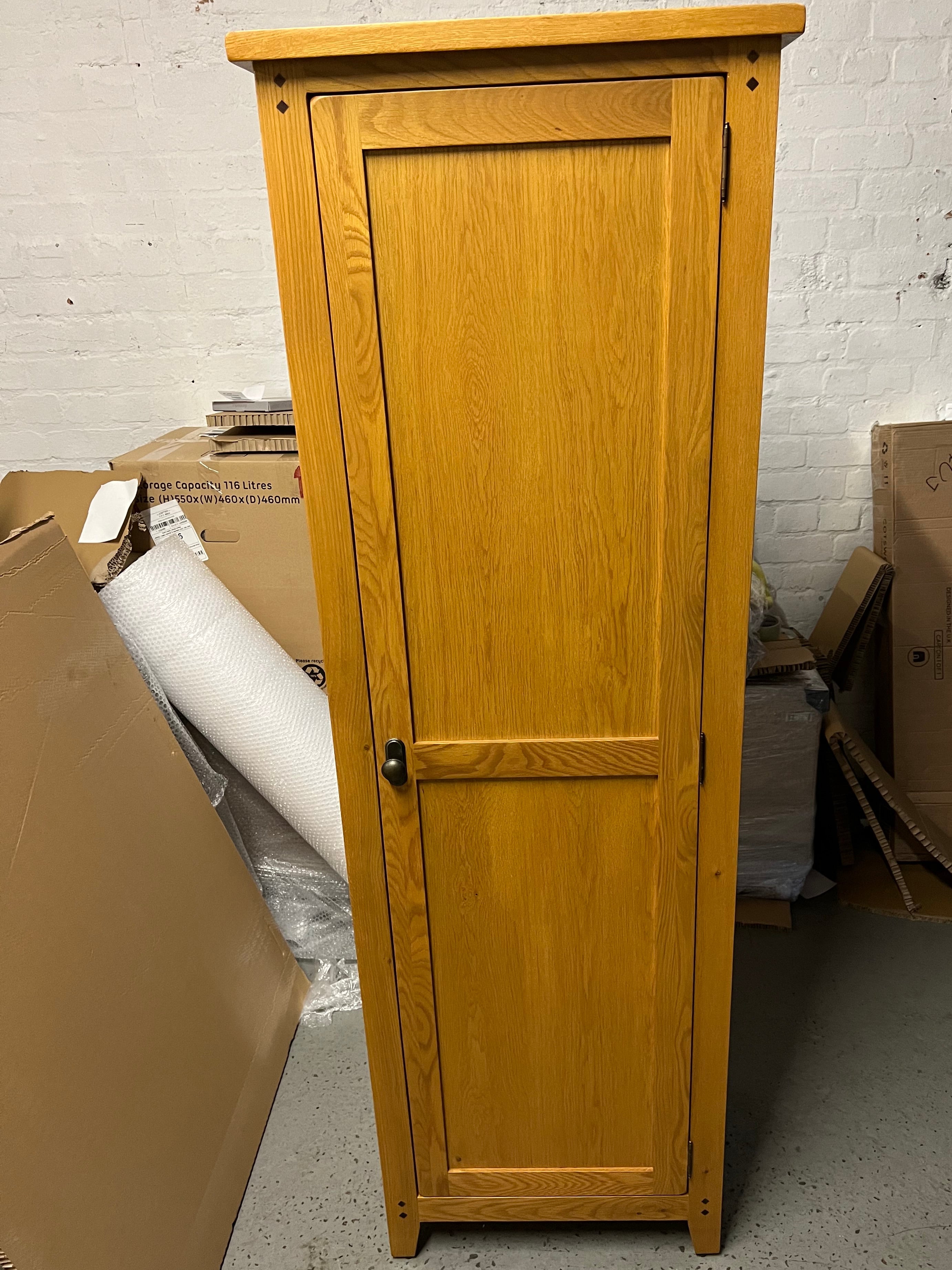 Oak Shaker Cupboard furniture delivered