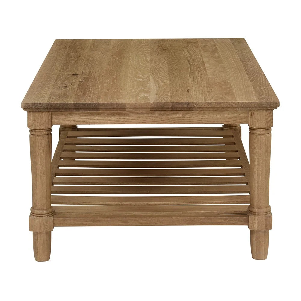 ELKSTONE MELLOW OAK Coffee Table Quality Furniture Clearance Ltd