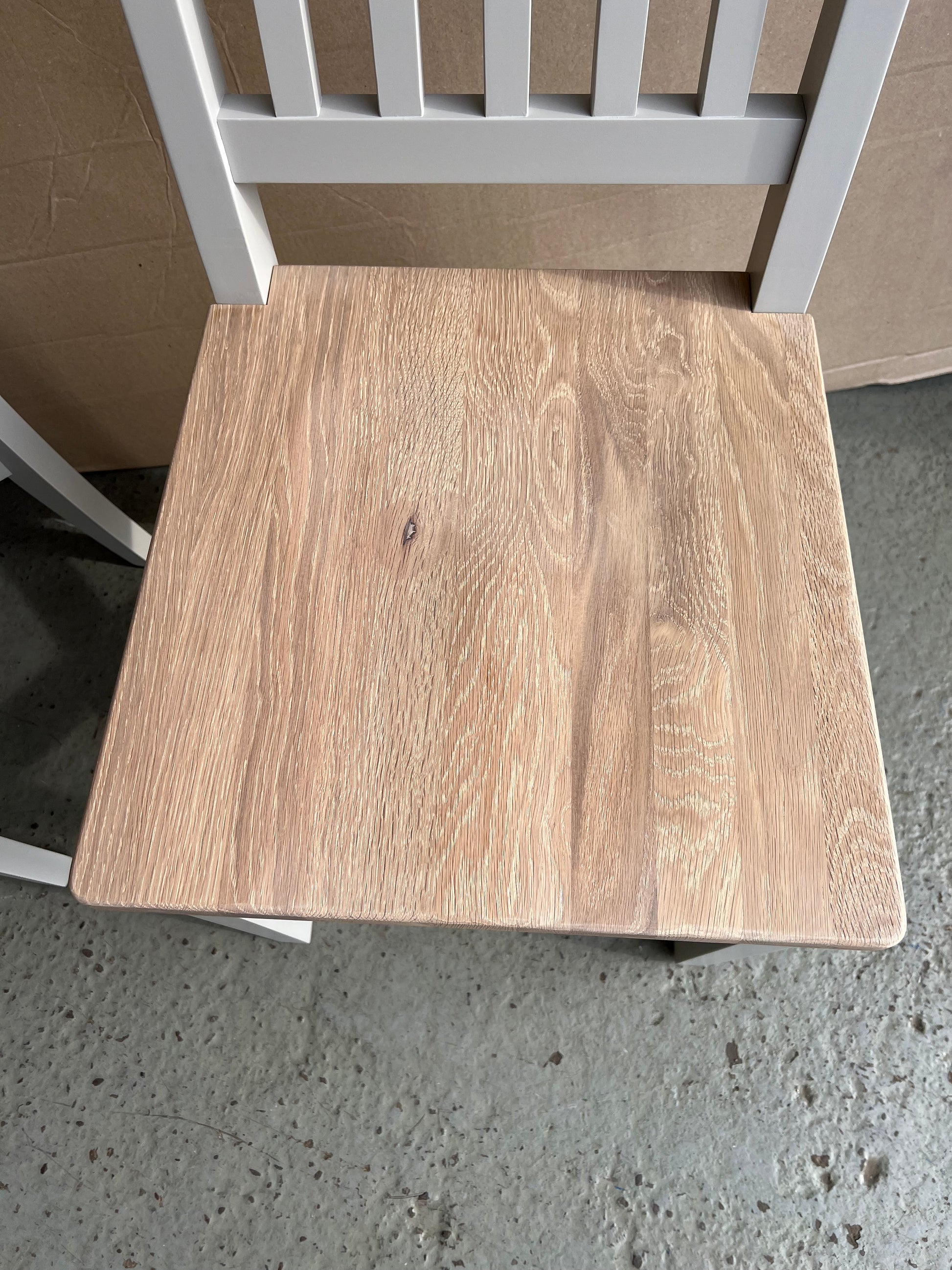 Set of 2 CHESTER DOVE GREY
Wooden Seat Dining Chair Quality Furniture Clearance Ltd