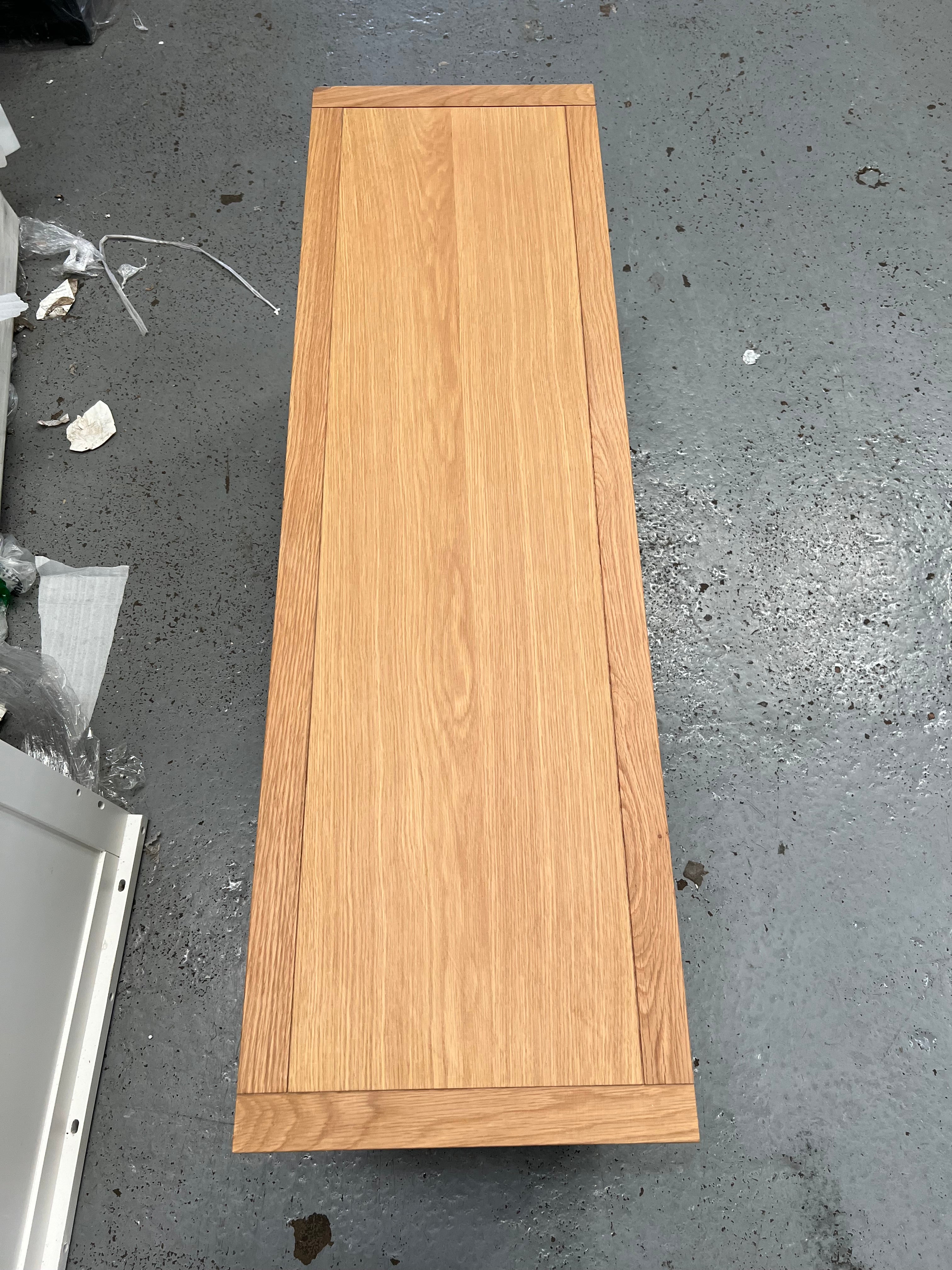 SIMPLY COTSWOLD PEBBLE GREY TV Stand up to 50" Quality Furniture Clearance Ltd