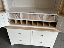Load image into Gallery viewer, CHESTER PURE WHITE Double Larder Quality Furniture Clearance Ltd
