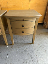 Load image into Gallery viewer, Set of 2 WINCHCOMBE SMOKED OAK 2 Drawer Bedside Tables Quality Furniture Clearance Ltd
