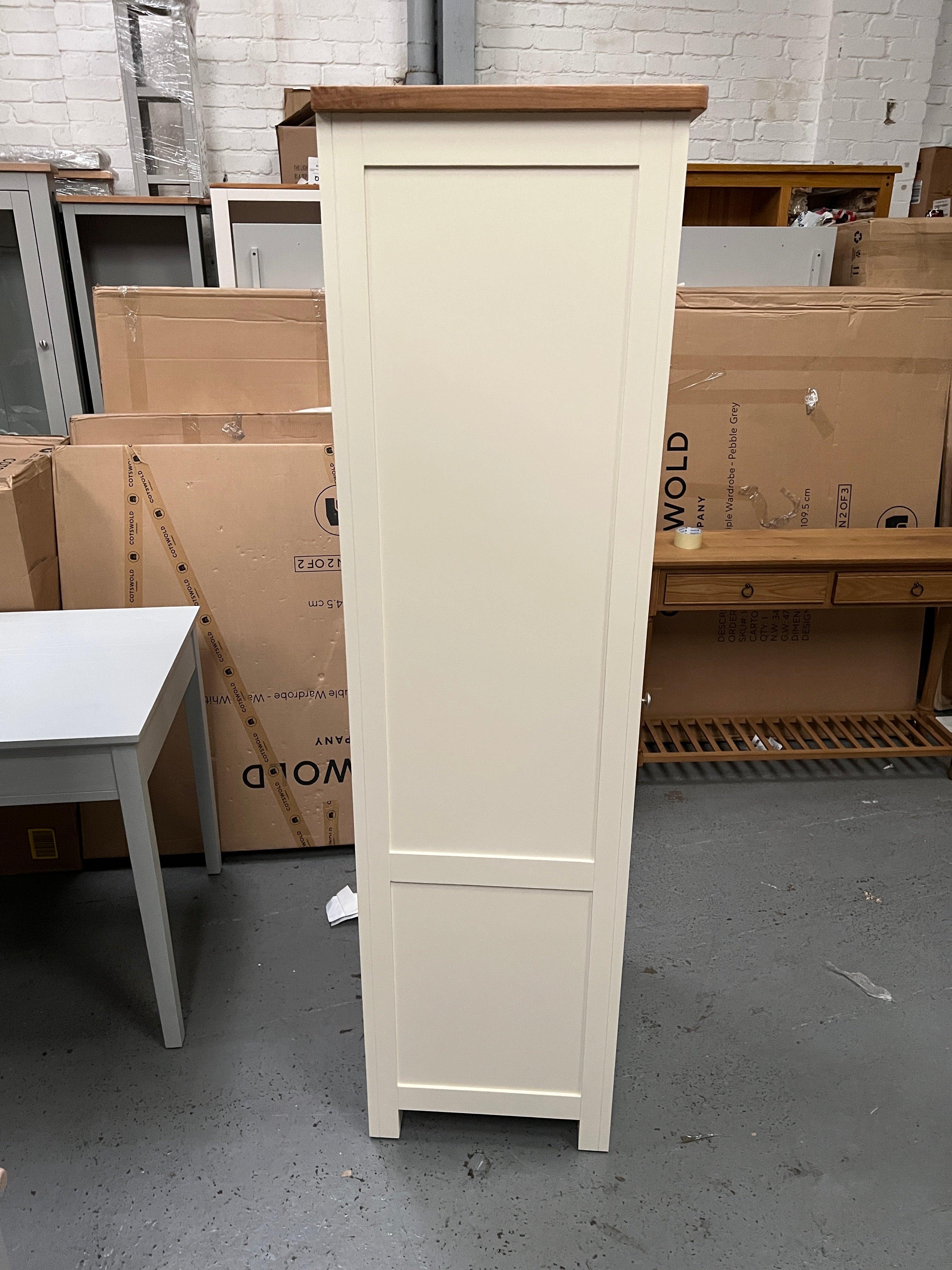 Sussex cotswold cream narrow larder Quality Furniture Clearance Ltd