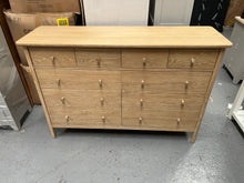 Load image into Gallery viewer, BERKELEY NORDIC OAK
10 Drawer Chest Quality Furniture Clearance Ltd
