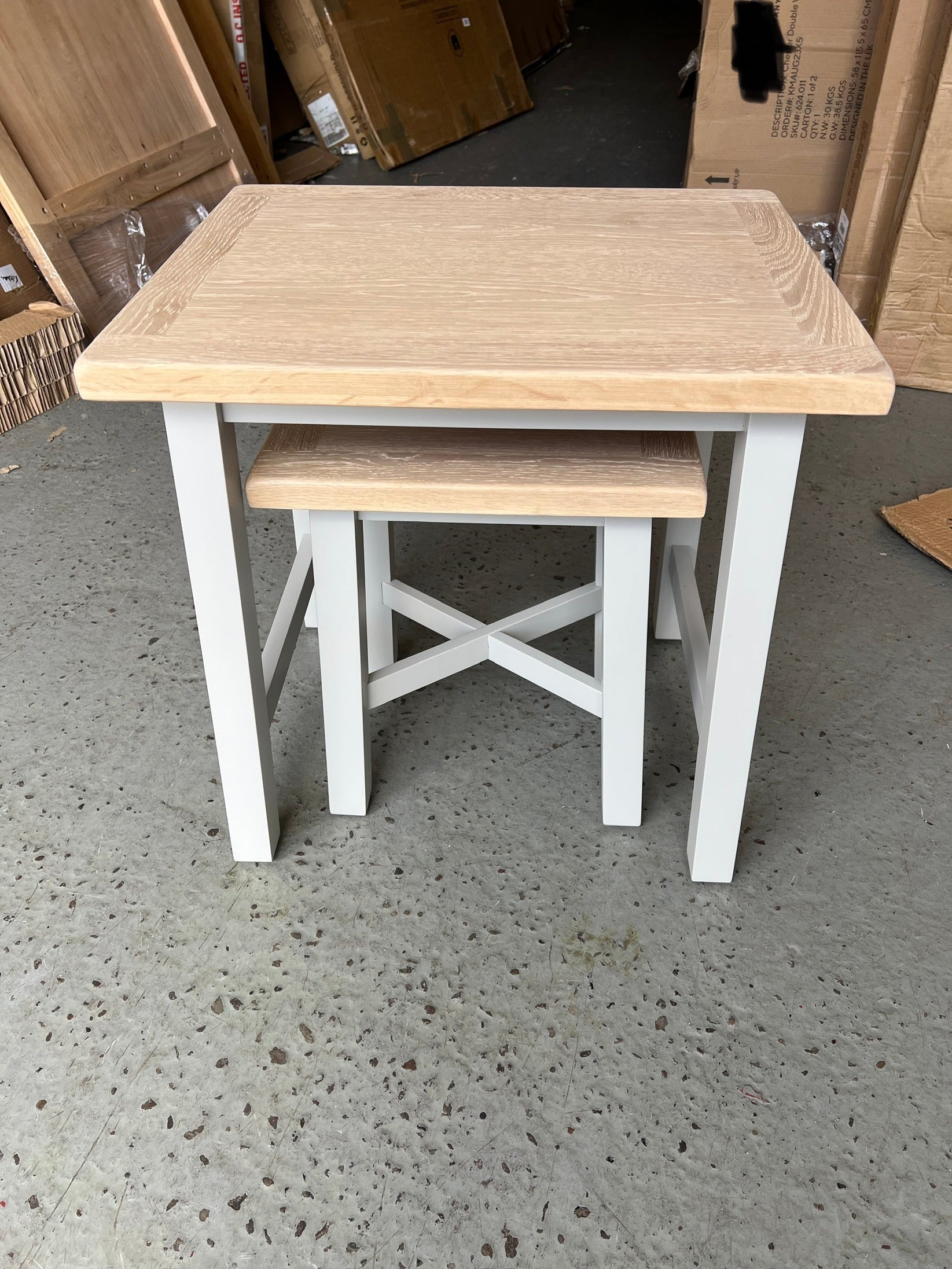 CHESTER DOVE GREY
Nest of Tables Quality Furniture Clearance Ltd