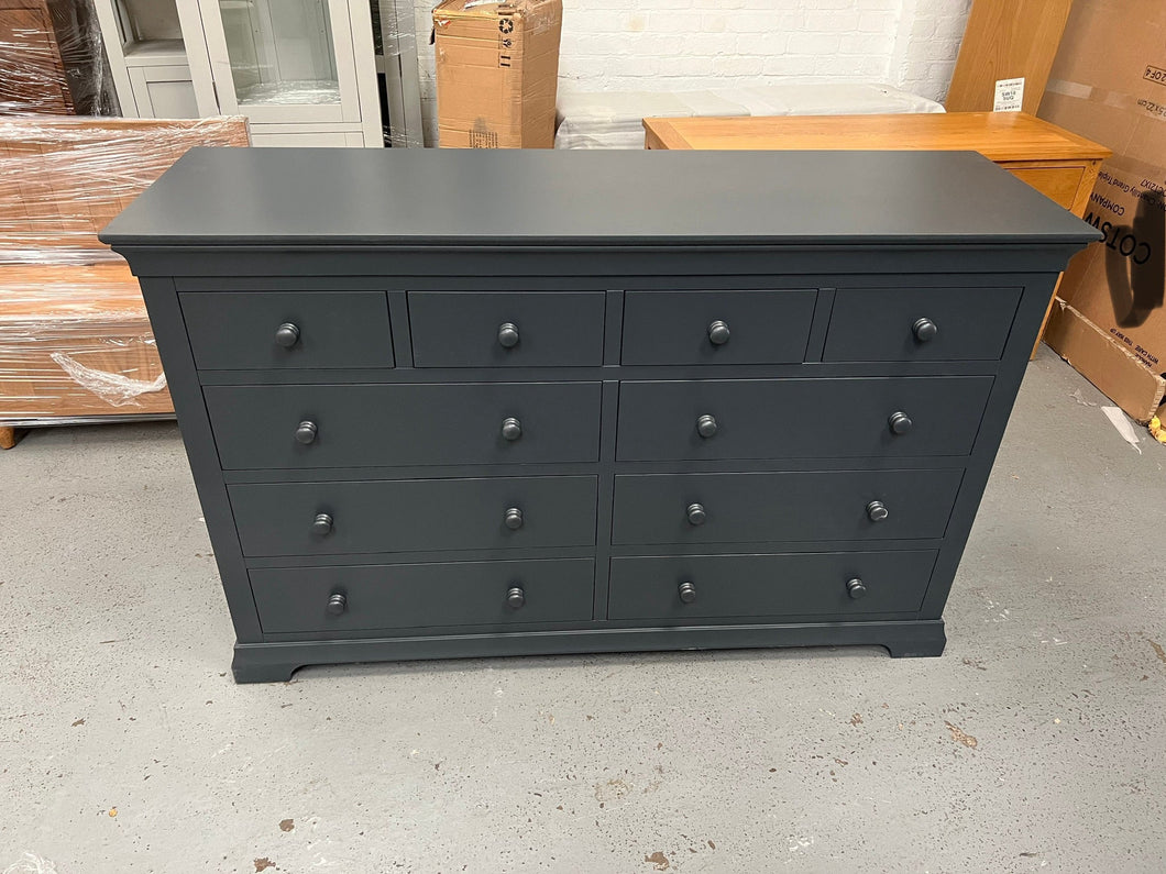 Chantilly Dusky Black 10 Drawer Chest furniture delivered
