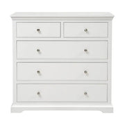 FAIRFORD SOFT WHITE
5 Drawer Chest Quality Furniture Clearance Ltd