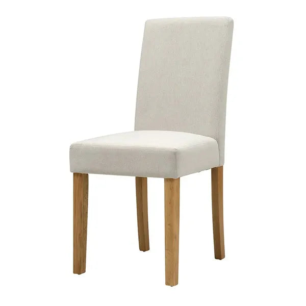 2 x IRIS Natural Dining Chairs Quality Furniture Clearance Ltd