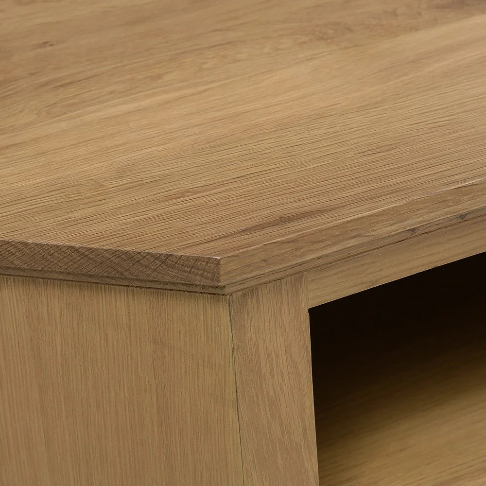 ELKSTONE MELLOW OAK
Large Corner TV Stand Quality Furniture Clearance Ltd