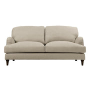 Burton - 3 Seater - Natural - House Linen Mix Quality Furniture Clearance Ltd