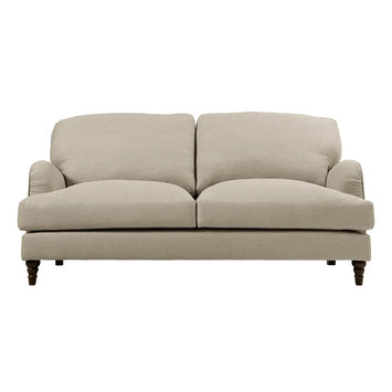 Burton - 3 Seater - Natural - House Linen Mix Quality Furniture Clearance Ltd