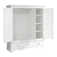 Load image into Gallery viewer, CHANTILLY WARM WHITE
Triple Wardrobe Quality Furniture Clearance Ltd

