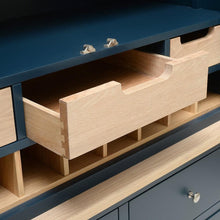 Load image into Gallery viewer, CHESTER MIDNIGHT BLUE
Double Larder Quality Furniture Clearance Ltd
