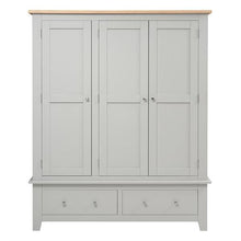 Load image into Gallery viewer, CHESTER DOVE GREY
Triple Wardrobe Quality Furniture Clearance Ltd
