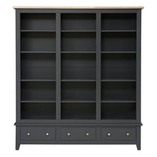 Load image into Gallery viewer, CHESTER CHARCOAL
Grand Bookcase Quality Furniture Clearance Ltd
