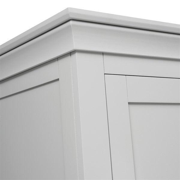 CHANTILLY PEBBLE GREY
Double Wardrobe Quality Furniture Clearance Ltd