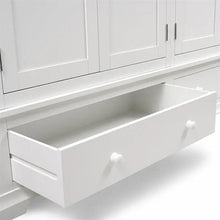 Load image into Gallery viewer, CHANTILLY WARM WHITE Four Door Wardrobe Quality Furniture Clearance Ltd
