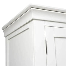 Load image into Gallery viewer, CHANTILLY WARM WHITE Four Door Wardrobe Quality Furniture Clearance Ltd
