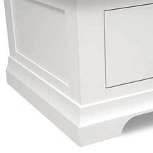 Load image into Gallery viewer, CHANTILLY WARM WHITE Four Door Wardrobe Quality Furniture Clearance Ltd
