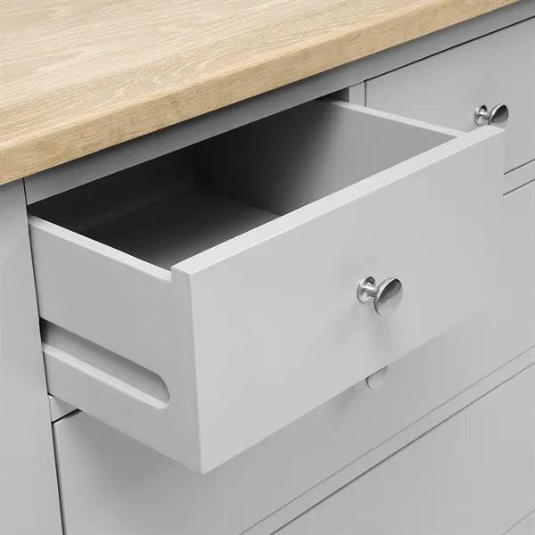 CHESTER DOVE GREY
Low and Wide Chest Quality Furniture Clearance Ltd