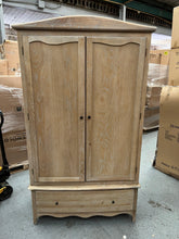Load image into Gallery viewer, CAMILLE LIMEWASH OAK Double Wardrobe Quality Furniture Clearance Ltd
