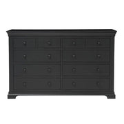CHANTILLY DUSKY BLACK
10 Drawer Chest Quality Furniture Clearance Ltd