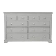 CHANTILLY PEBBLE GREY
10 Drawer Chest Quality Furniture Clearance Ltd