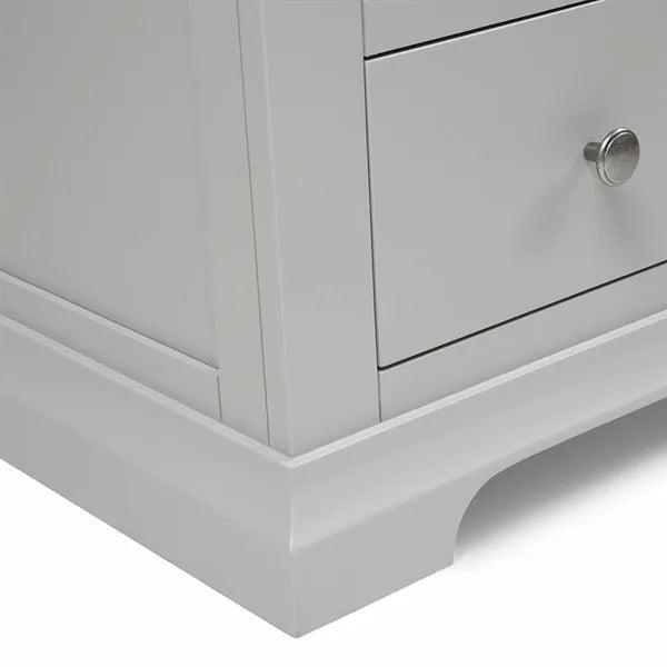 CHANTILLY PEBBLE GREY
10 Drawer Chest Quality Furniture Clearance Ltd